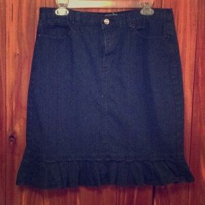 Be-Girl Skirts - Denim ruffle skirt Be-Girl Skirts - Denim ruffle skirt